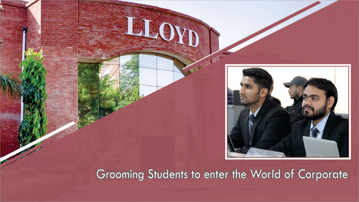 Grooming Students to enter
                        the World of Corporate
