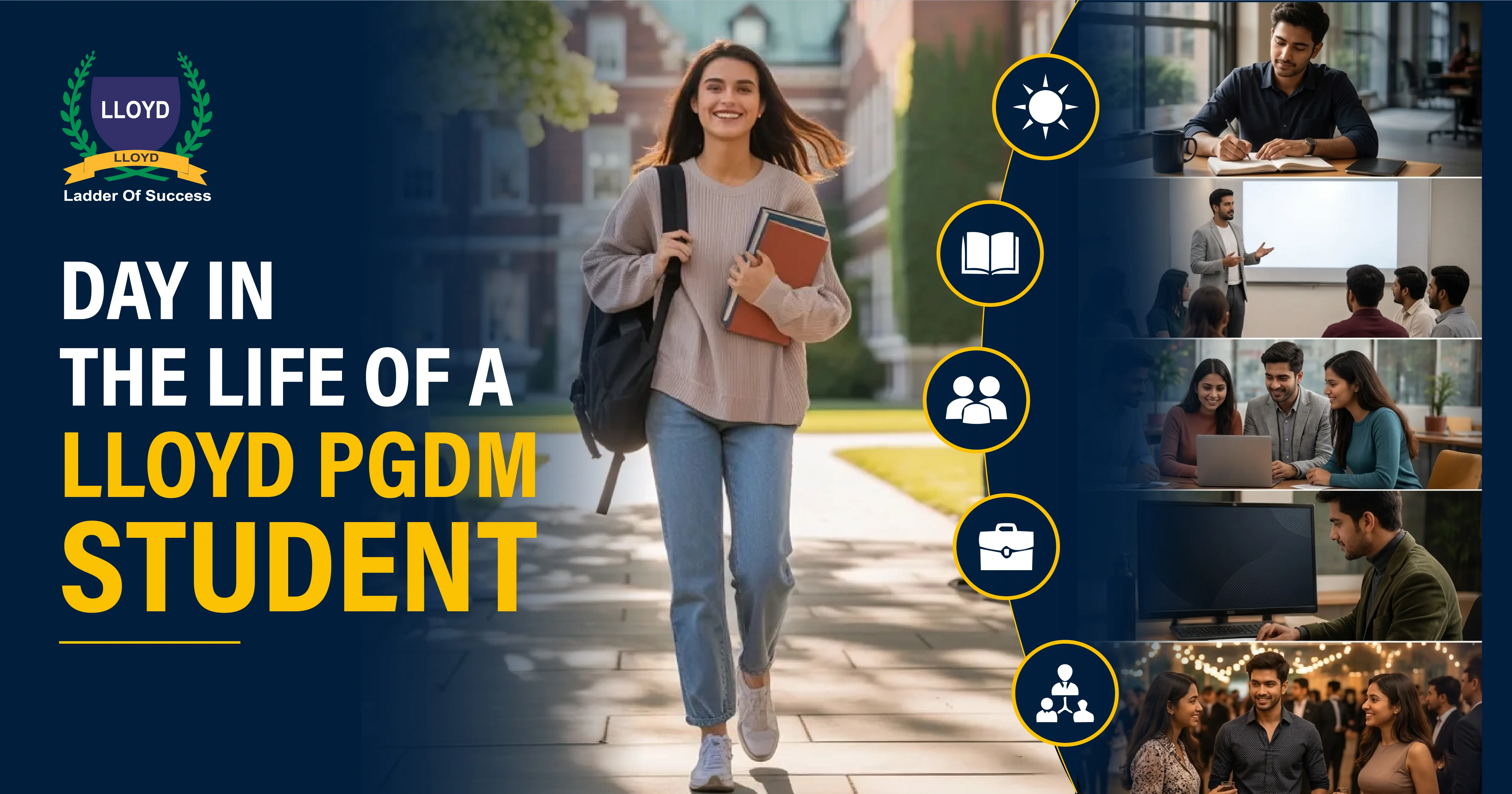 Day in the Life of a Lloyd PGDM Student