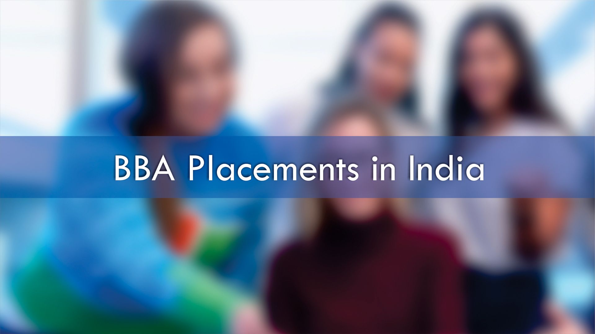 BBA Placements in India