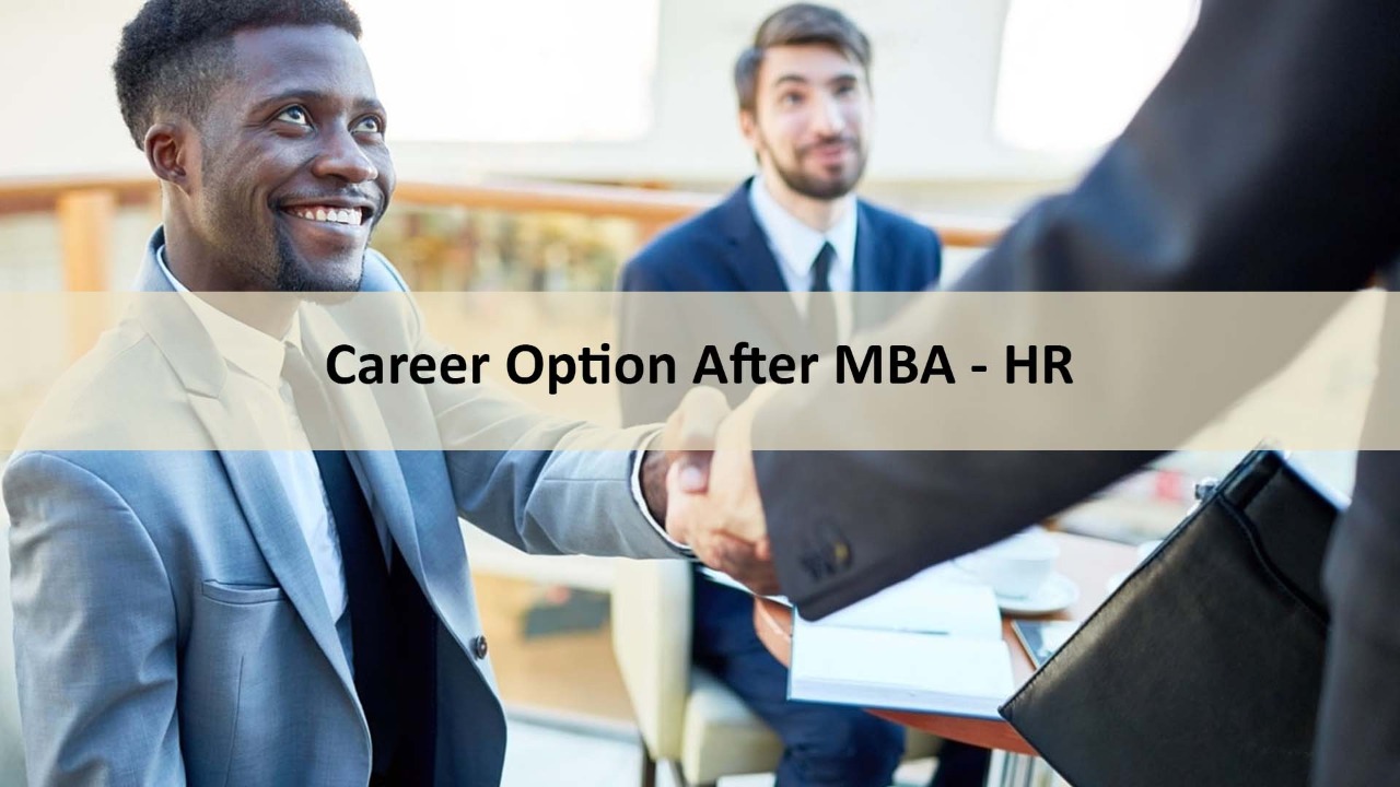 Career option after MBA in HR