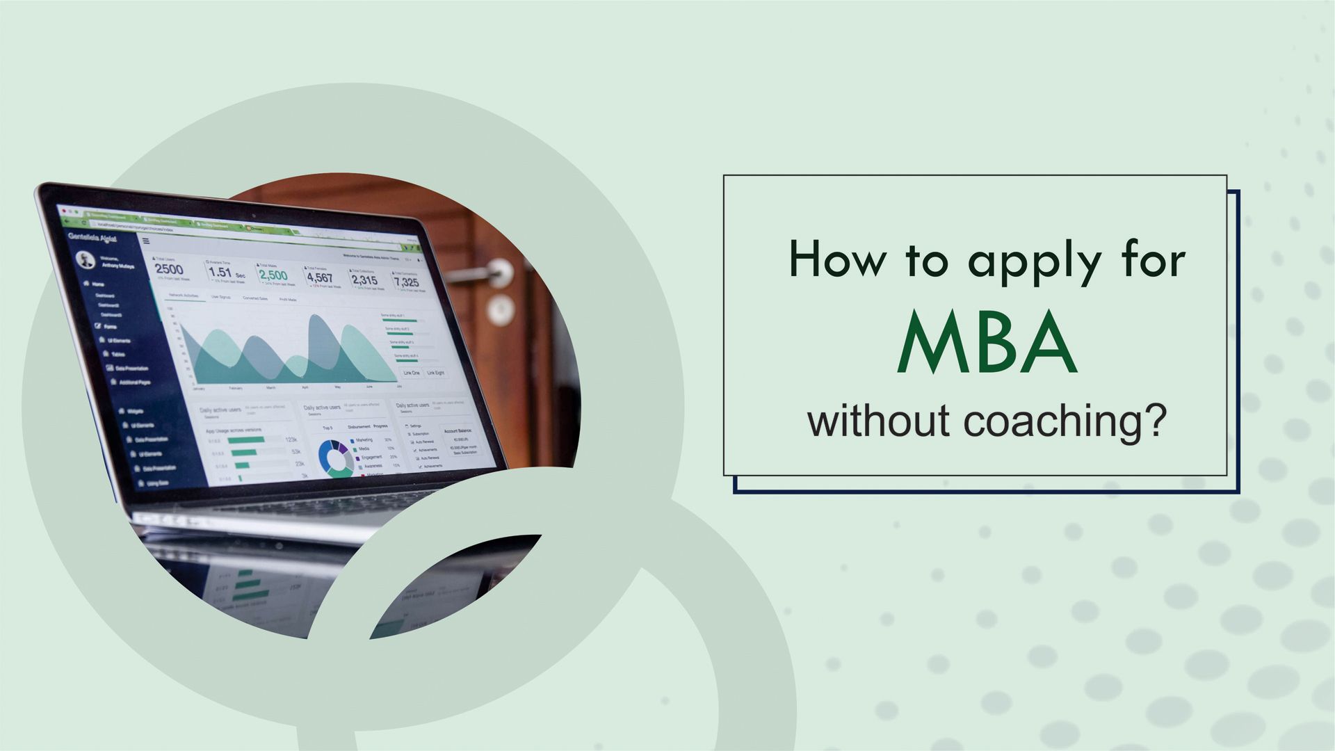 How to apply for MBA without
                        coaching?