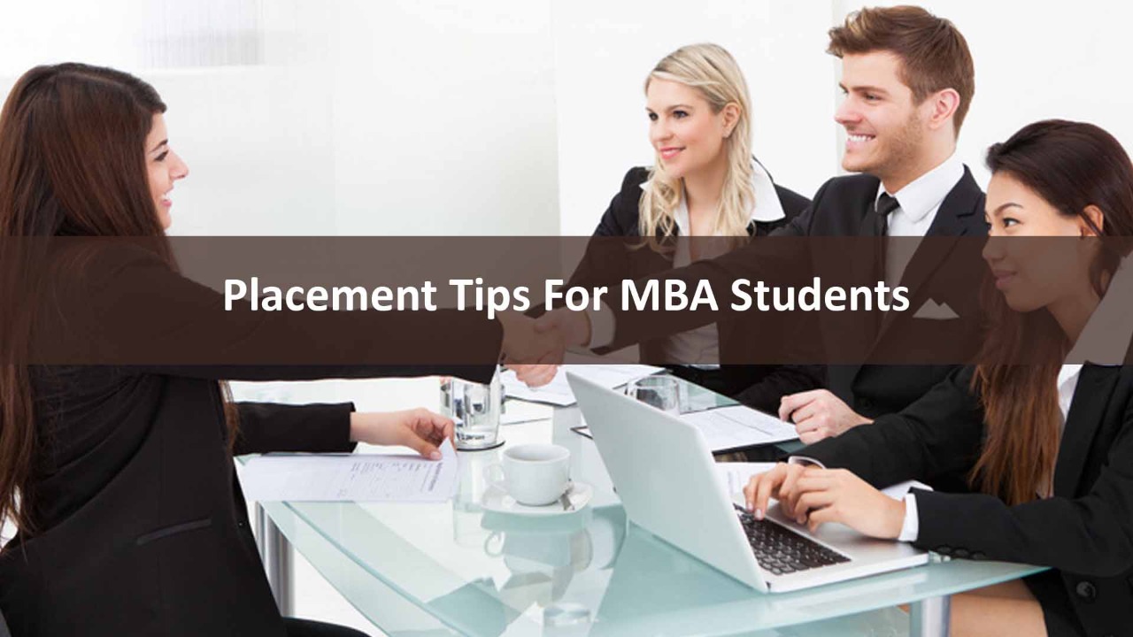 Placement Tips for MBA student