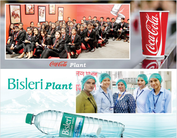 LBS students at Coca Cola