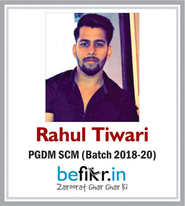 Internship - final placement of Rahul Tiwari
