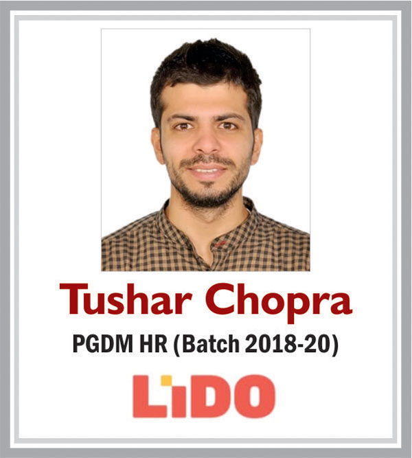 Internship - final placement of Tushar Chopra