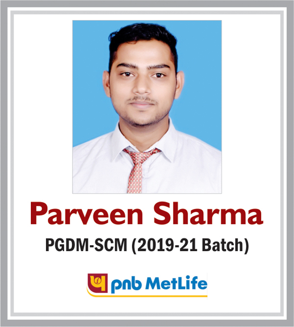 parveen sharma - PGDM-SCM (2019-21 BATCH)