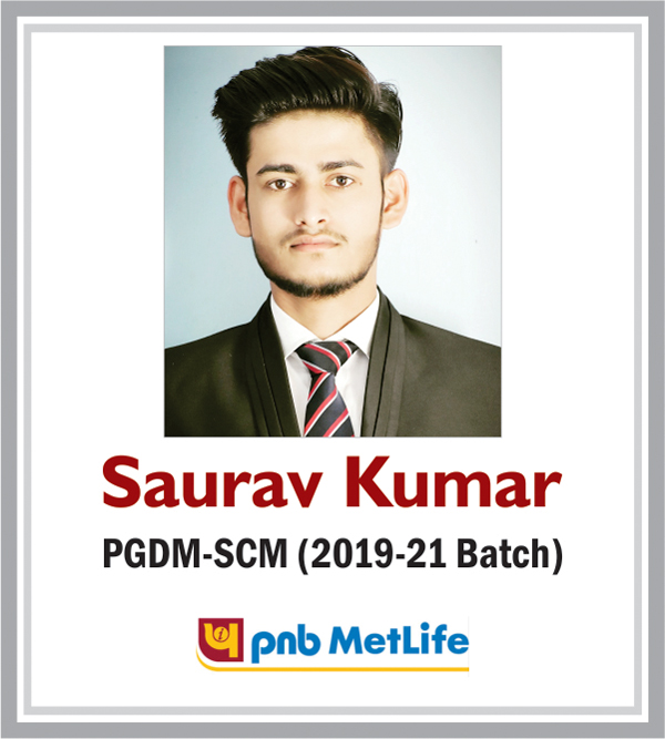 saurav kumar - PGDM-SCM (2019-21 BATCH)
