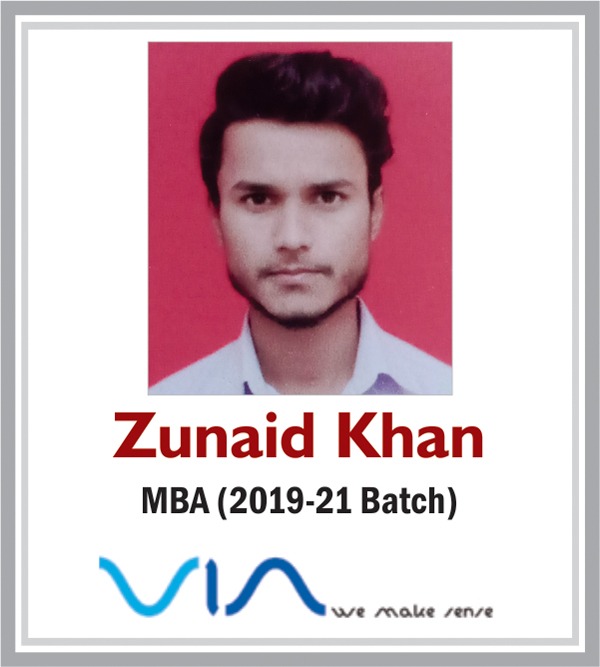 zunaid khan - MBA (2019-21 BATCH)