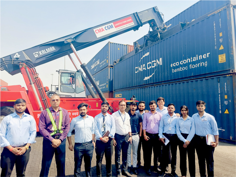 Industry Visit to Dry Port , ICD Dadri , Gautam Budh Nagar , U.P.