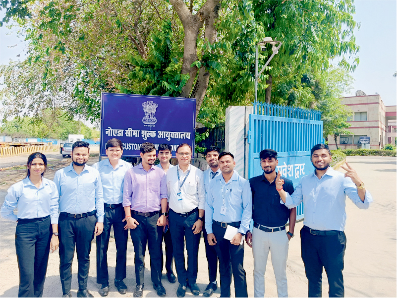 Industry Visit to Dry Port , ICD Dadri , Gautam Budh Nagar , U.P.