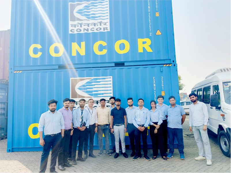 Industry Visit to Dry Port , ICD Dadri , Gautam Budh Nagar , U.P.