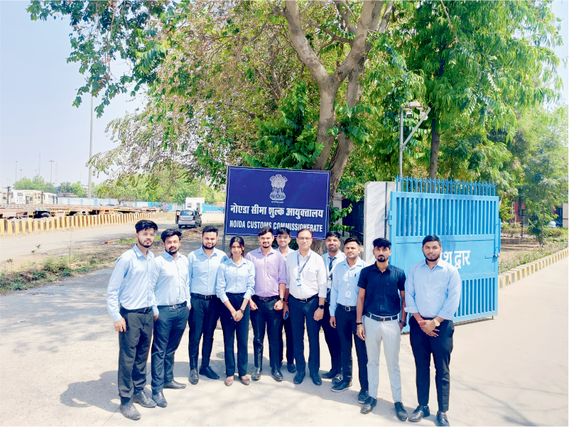 Industry Visit to Dry Port , ICD Dadri , Gautam Budh Nagar , U.P.