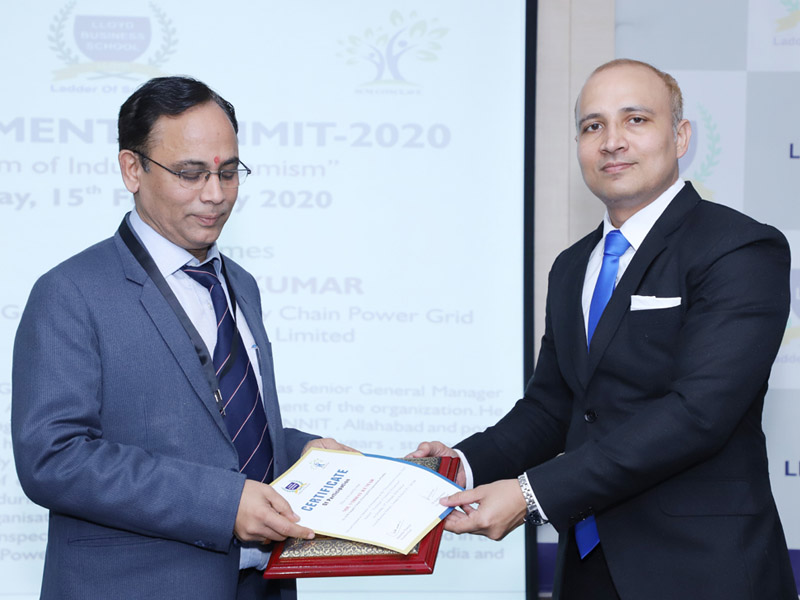 management-summit-2020-eminent-guest-welcome-2 lloyd Business School