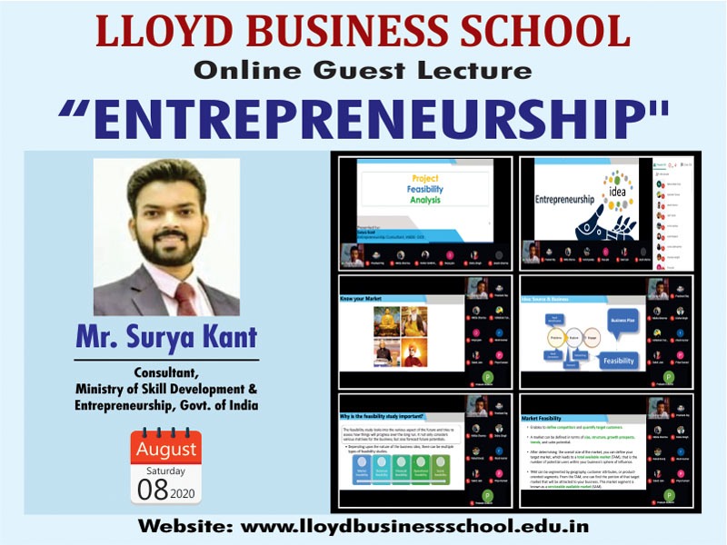 Online Guest Lecture by Ms. Vibha Singh, Head of Marketing, Innovatiview