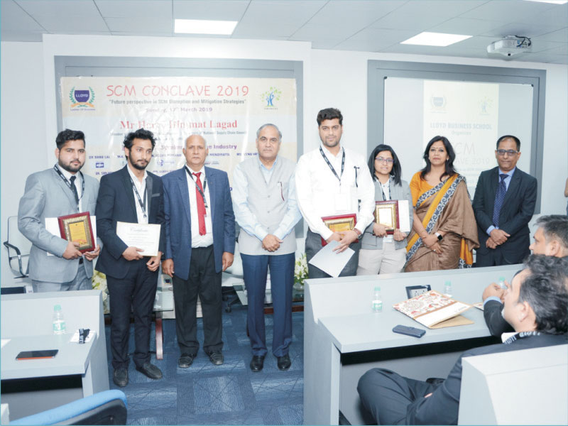 SCM conclave 2019 lloyd business school
