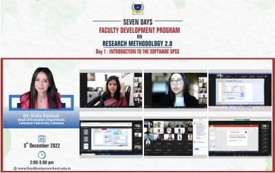 ONLINE 07 DAYS FDP ON “RESEARCH METHODOLOGY 2.0