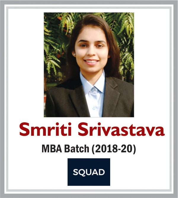 Internship - final placement of Smriti Srivastava