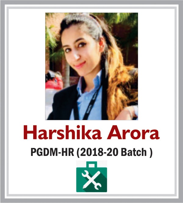 Internship - final placement of Harshika