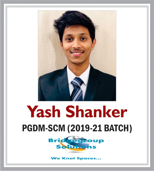 Yash Shanker - MBA (2019-2020)