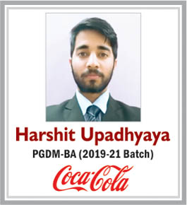 Harshit Upadhyay - PGDM-BA (2019-21 BATCH)