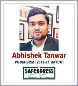 Abhishek Tanwar - PGDM-SCM (2019-21 BATCH)