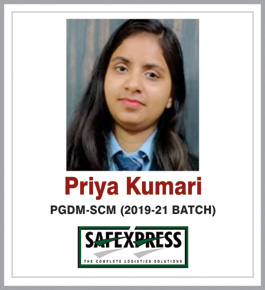Priya Kumari- PGDM-SCM (2019-21 BATCH)